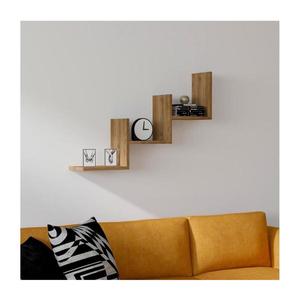 Nástenná polica MIST 60x90 cm hnedá 835PUQ1619 vyobraziť