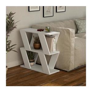 Odkladací stolík LAZENA 57x60 cm biela 855DTE2843 vyobraziť