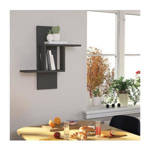 Nástenná polica MILL 70x64 cm antracit 776HMS1607 vyobraziť
