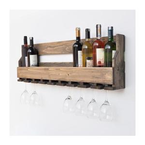 Nástenná polica 28x102 cm smrek hnedá 792EVL1691 vyobraziť