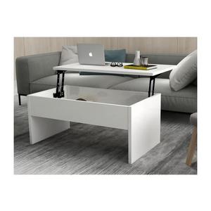 Rozkladací konferenčný stolík AKILLI 44, 8x90 cm biela 756FRN2815 vyobraziť