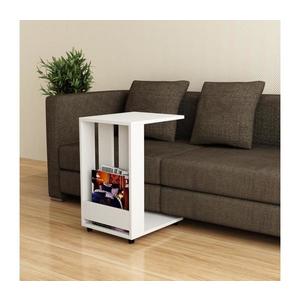 Odkladací stolík EDI 60x37 cm biela 855DTE2877 vyobraziť