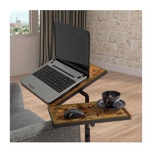 Polohovateľný stôl GLEN 87x67 cm hnedá/čierna 863SPH2815 vyobraziť