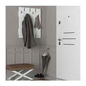 Nástenný vešiak ANITA 80x64, 7 cm biela 756FRN4001 vyobraziť