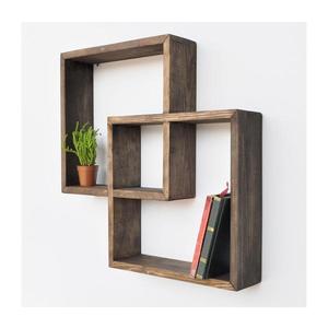 Nástenná polica 51x51 cm smrek 792EVL1628 vyobraziť