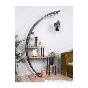 Stojan na kvetiny GARDEN 180x85 cm hnedá/čierna 835PUQ5015 vyobraziť