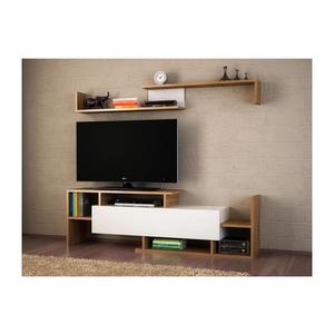 Obývacia stena DREAM hnedá/biela 745DCD3018 vyobraziť