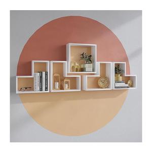 SADA 5x Nástenná polica ELITRA biela 746JUG1603 vyobraziť