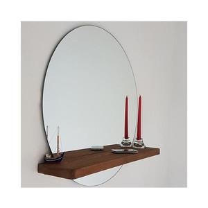 Nástenné zrkadlo s policou SUNSET 70x70 cm borovica 552NOS2139 vyobraziť