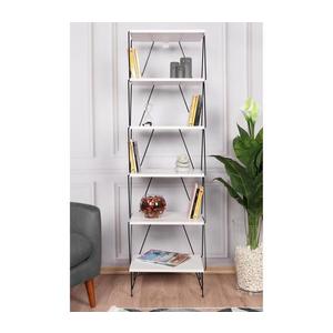 Knižnica BALABAN 165x48 cm biela/čierna 854KLN4318 vyobraziť