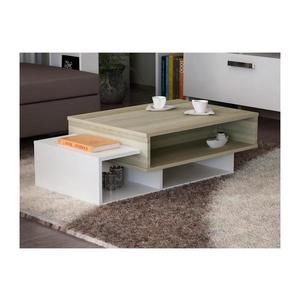 Konferenčný stolík TAB 32x105 cm béžová/biela 731WAT2811 vyobraziť