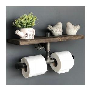 Držiak toaletného papiera s policou BORU 12x40 cm smrek 792EVL1716 vyobraziť