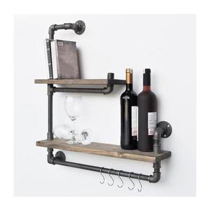 Nástenná polica BORURAF 58x60 cm smrek 792EVL1711 vyobraziť