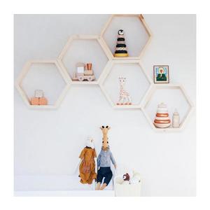 SADA 5x Nástenná polica RAF 36x31 cm smrek 792EVL2691 vyobraziť