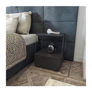 Nočný stolík TEKOBA 52x42 cm antracit 854KLN4322 vyobraziť