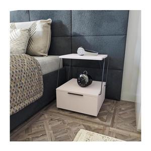 Nočný stolík TEKOBA 52x42 cm biela 854KLN4324 vyobraziť