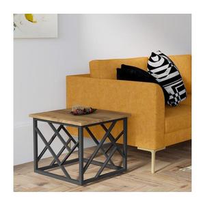 Konferenčný stolík WODA 42x53 cm hnedá/čierna 835PUQ2823 vyobraziť