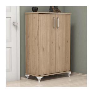 Skrinka na topánky ASTA 100x72 cm hnedá 566BMS2104 vyobraziť