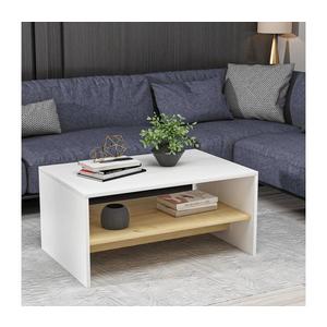 Konferenčný stolík APOLLON 47x90 cm béžová/biela 475OLV1308 vyobraziť