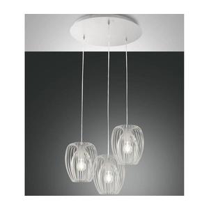 Fabas Luce 3677-47-102 - Luster na lanku CAMP 3xE27/40W/230V biela 3677-47-102 vyobraziť