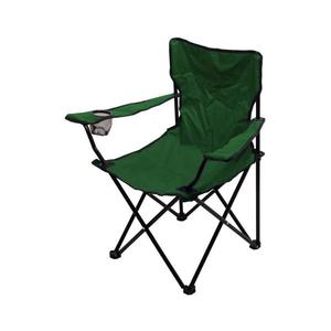 Skladacia kempingová stolička zelená 13449 vyobraziť