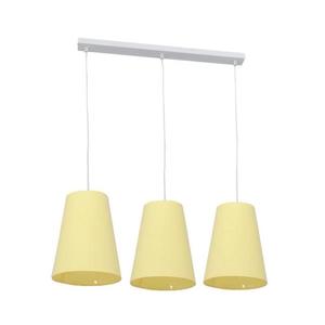 Luster na lanku PINIO 3xE27/60W/230V žltá 124 vyobraziť
