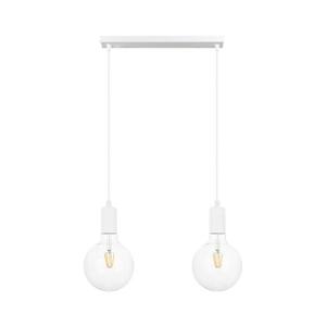 Luster na lanku MIROS 2xE27/60W/230V biela 0262 vyobraziť