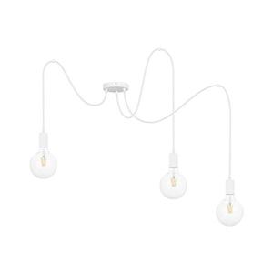 Luster na lanku MIROS 3xE27/60W/230V pavúk biela 0267 vyobraziť
