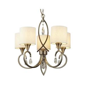 Searchlight 1605-5AB - Luster na reťazi ALBERTO 5xE14/60W/230V 1605-5AB vyobraziť