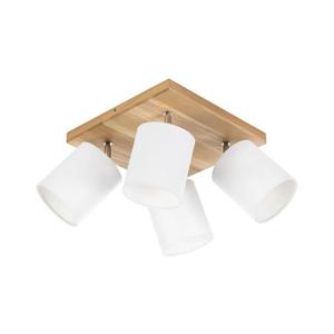 DO56844474 - Stropné bodové svietidlo APRILLIA 4xE27/25W/230V dub/biela DO56844474 vyobraziť