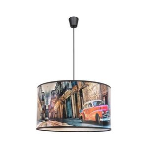 - Luster na lanku CUBA RED 1xE27/15W/230V pr. 35 cm 8726 vyobraziť