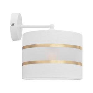 Nástenná lampa HELEN 1xE27/15W/230V biela/zlatá KK-0801/1 WT+GO+MAT vyobraziť