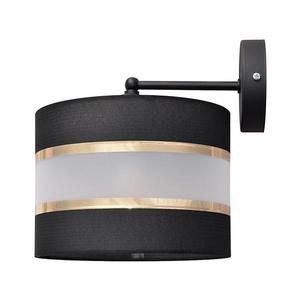 Nástenná lampa HELEN 1xE27/15W/230V čierna/zlatá KK-0801/1 BK+GO+MAT vyobraziť