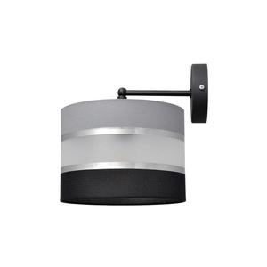 Nástenná lampa HELEN 1xE27/15W/230V čierna/šedá/strieborná KK-0801/1 BK-B +GR+SL+MAT+BK vyobraziť
