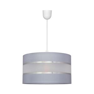 Luster na lanku HELEN 1xE27/15W/230V pr. 35 cm šedá/strieborná W-0803/1 GR+SL+MAT vyobraziť