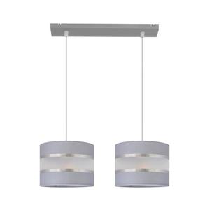 Luster na lanku HELEN 2xE27/15W/230V šedá/strieborná W-L 0801/2 GR+SL+MAT vyobraziť