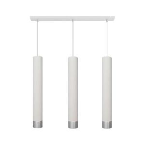 LED Luster na lanku TUBA 3xGU10/4, 8W/230V biela/lesklý chróm W-L 1111/3 WT+CH vyobraziť
