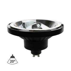 LED Žiarovka AR111 GU10/10W/230V 4000K 20° čierna 14567 vyobraziť
