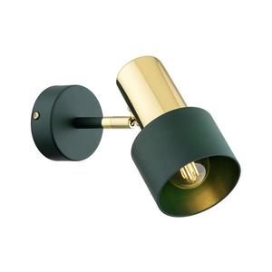 Argon 8111 - Nástenné bodové svietidlo DORIA 1xE27/15W/230V zelená/mosadz 8111 vyobraziť