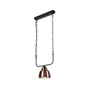 Luster na reťazi MARIO 1xE27/60W/230V mosadz LM-1.158/ZŁOTY vyobraziť