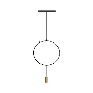 111039 - Luster na lanku ARCADE 1xGU10/5W/230V čierna/zlatá 111039 vyobraziť