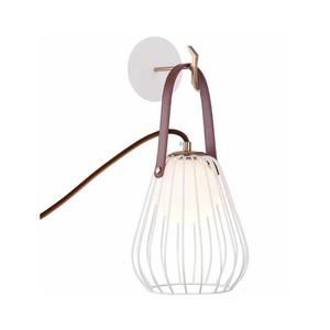 101021 - Nástenná lampa MEMORY 1xG9/4W/230V biela/hnedá 101021 vyobraziť