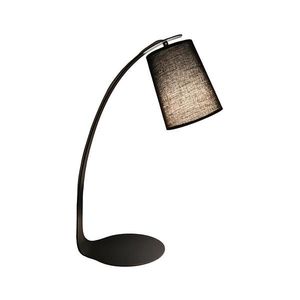 108008 - Stolná lampa GALLANT 1xE27/11W/230V čierna/hnedá 108008 vyobraziť