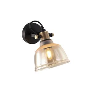101000 - Nástenné svietidlo ASGARD 1xE27/11W/230V béžová/čierna/zlatá 101000 vyobraziť