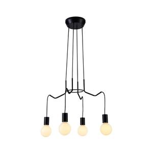 Luster na lanku BASSO 4xE27/40W/230V čierna 34-71019 vyobraziť