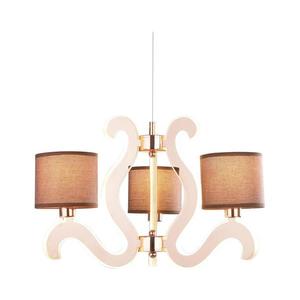 LED Luster na lanku AMBROSIA 3xE14/40W/230V + LED/18, 4W medená 33-33888 vyobraziť