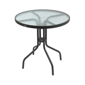 Záhradný stôl pr. 70 cm čierna 13489 vyobraziť