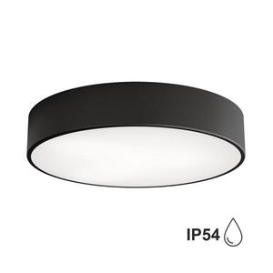 Vonkajšie stropné svietidlo so senzorom CLEO 3xE27/24W/230V pr. 40 cm čierna IP54 5907623600059 vyobraziť