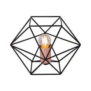 Lucide 80502/01/29 - Stolná lampa OCTAGON 1xE27/40W/230V čierna 80502/01/29 vyobraziť