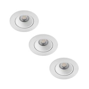 Philips - SADA 3x LED Stmievateľné kúpeľňové svietidlo ABROSA LED/9W/230V IP44 8719514254695 vyobraziť